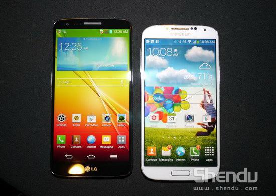 LG G2與三星GALAXY S4：高手之間的針?shù)h相對(duì)