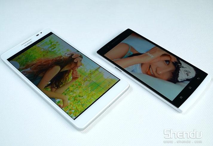 OPPO Find5與華為 Mate優(yōu)劣勢 真機上手試玩