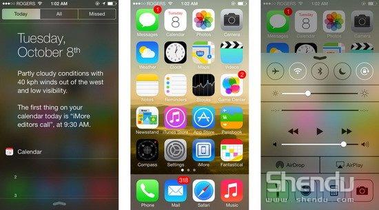 蘋果iOS 7系統(tǒng)五大手勢(shì)操作功能及秘制技巧